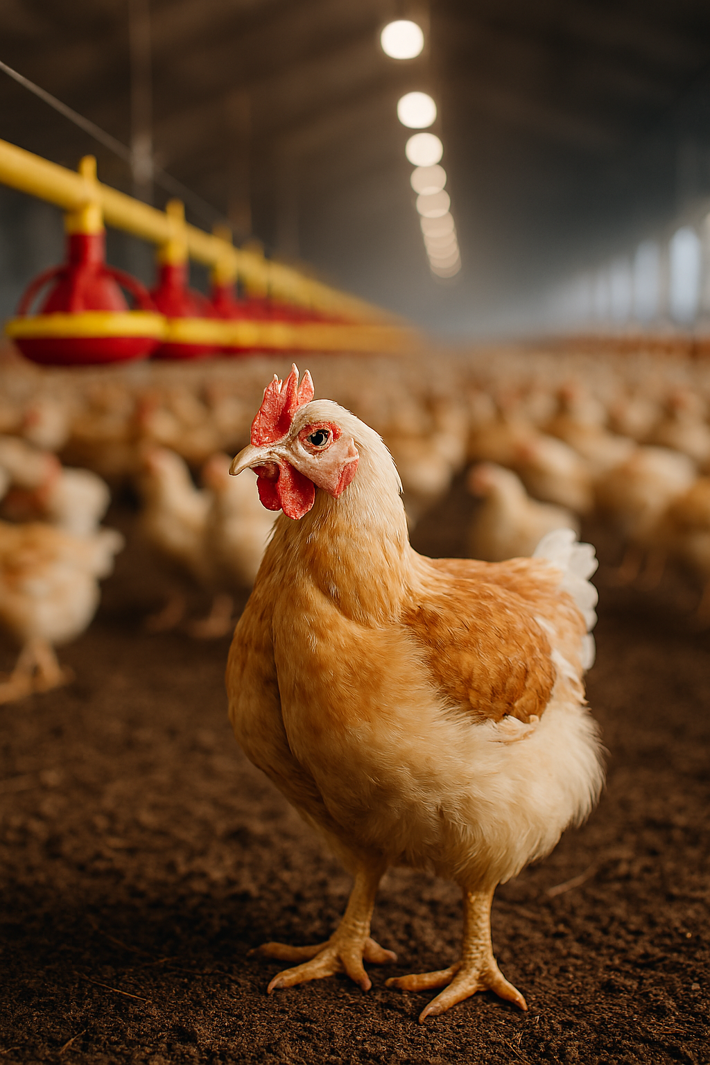 تربية دجاج لاحم